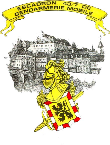 Logo de l'Escadron 43/7 de DECIZE
