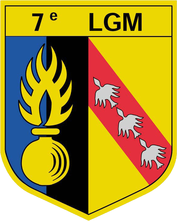 Ecusson de la 7me Lgion de Gendarmerie Mobile
